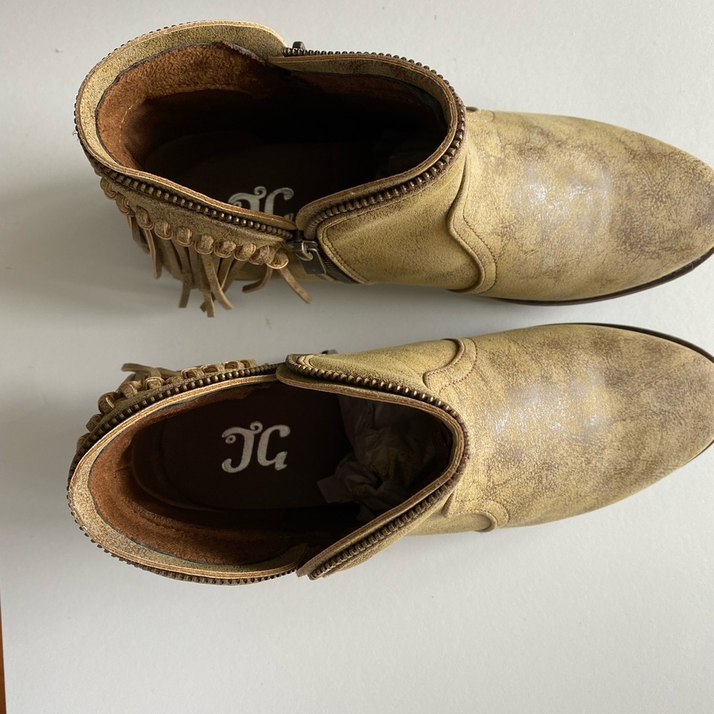 JC Girl's Fringe Ankle Boots - Picture 6 of 14